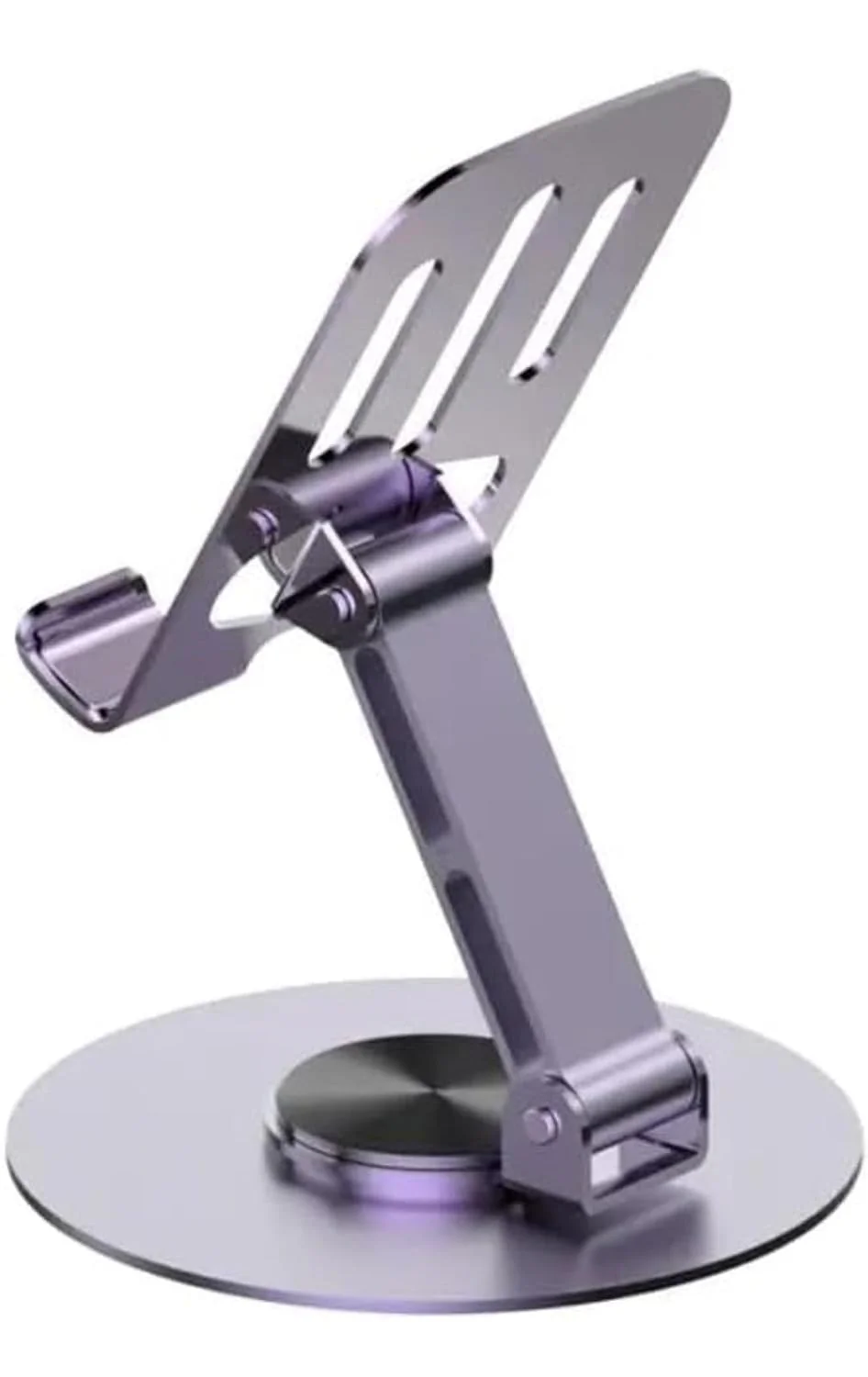 720° Rotating Metal Swivel Stand for Mobile & Tablet - Image 5