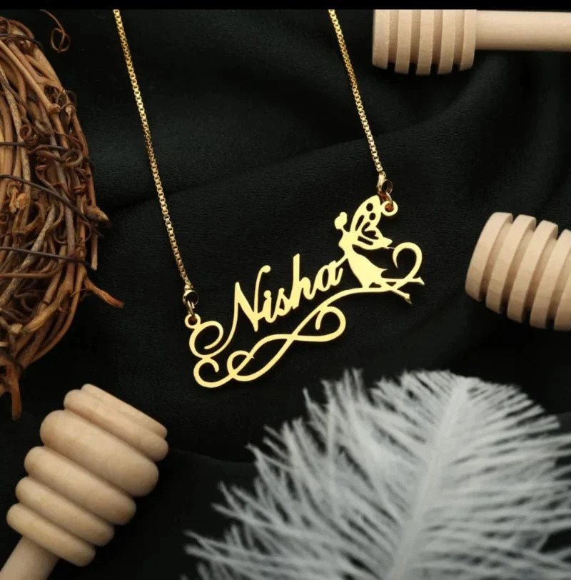 Fairy Angel Name Pendant - Image 2