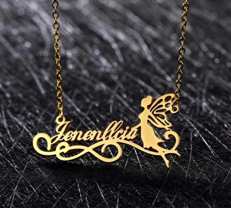 Fairy Angel Name Pendant - Image 4