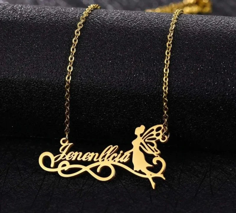 Fairy Angel Name Pendant - Image 5