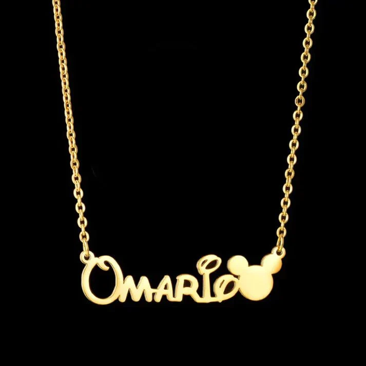 Mickey Name Necklace - Image 2