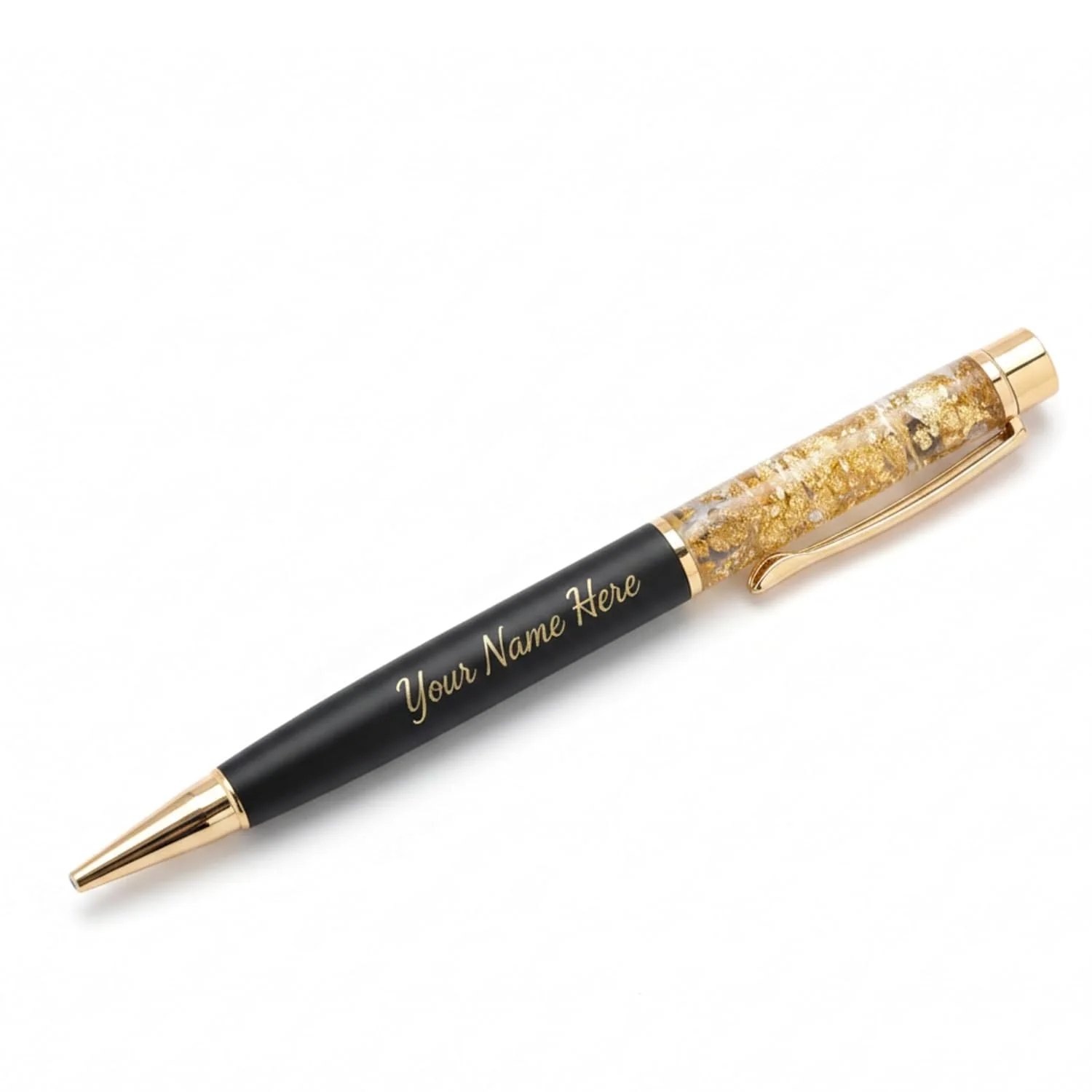Personalized Crystal Name Pen | Custom Engraved Luxury Ball Pen