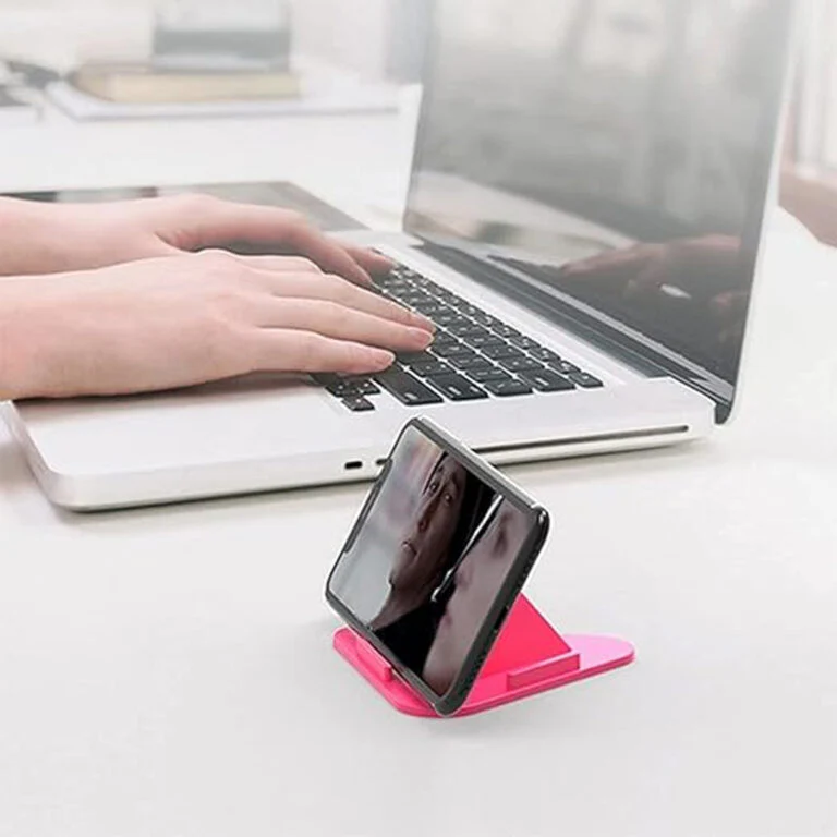 Triangle Pyramid Mobile Stand (Random Color) - Image 2