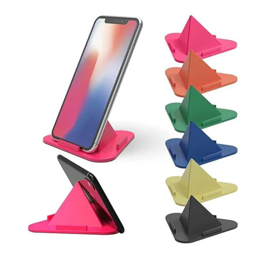 Triangle Pyramid Mobile Stand (Random Color) - Image 3
