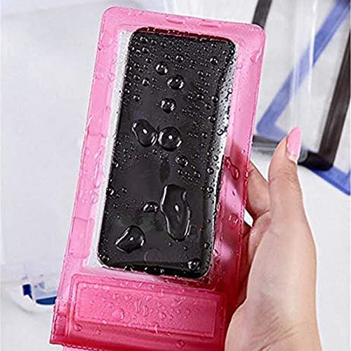 Waterproof Mobile Pouch with Triple Zipper Seal – Universal Fit (Random Color) - Image 3