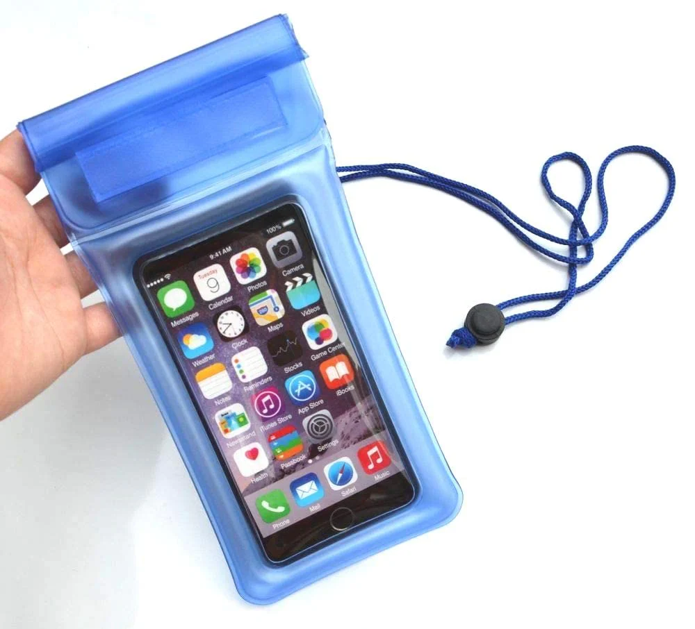 Waterproof Mobile Pouch with Triple Zipper Seal – Universal Fit (Random Color) - Image 6